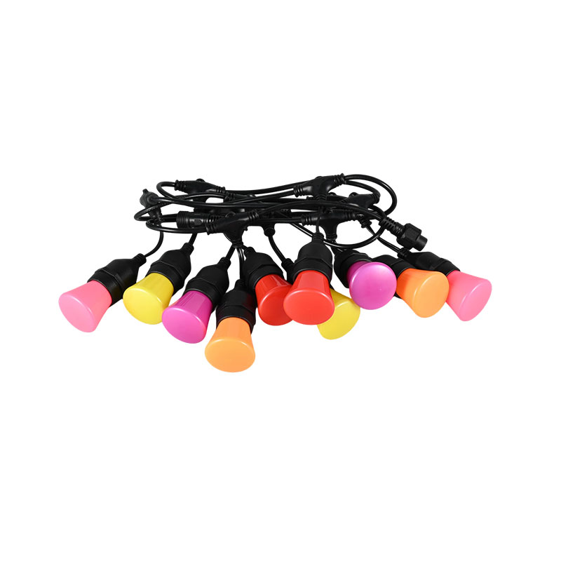 Luzes de corda em espiral tipo pendente C45 E27