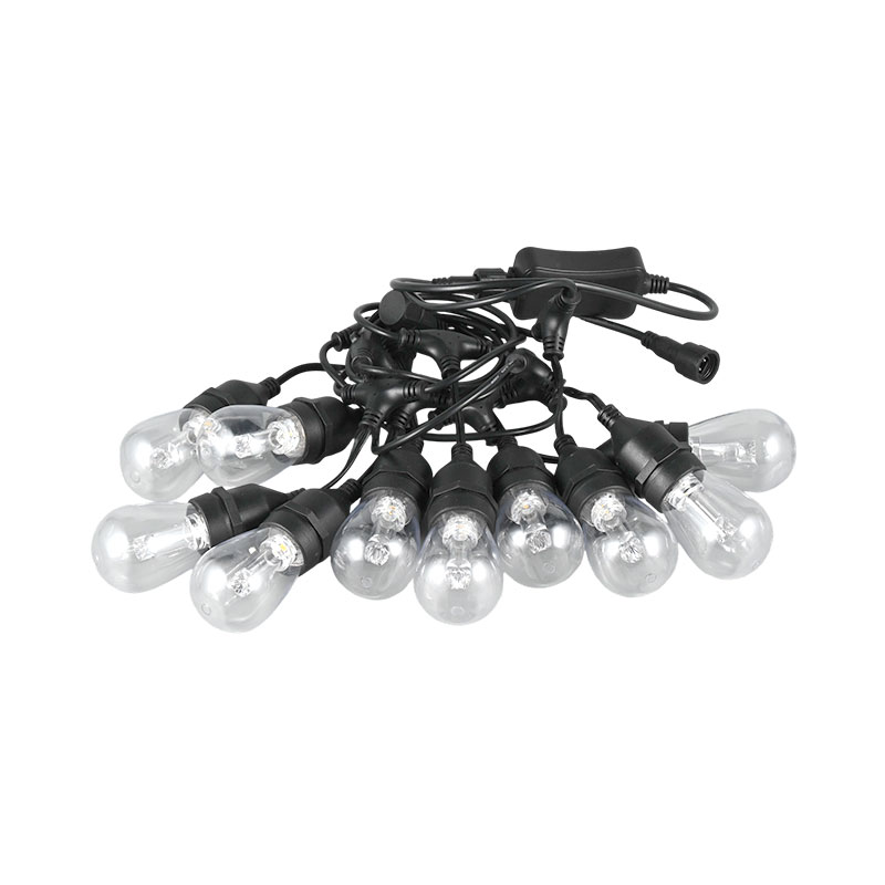 Luzes pendentes brancas quentes RGB controláveis em nível de pixel S14